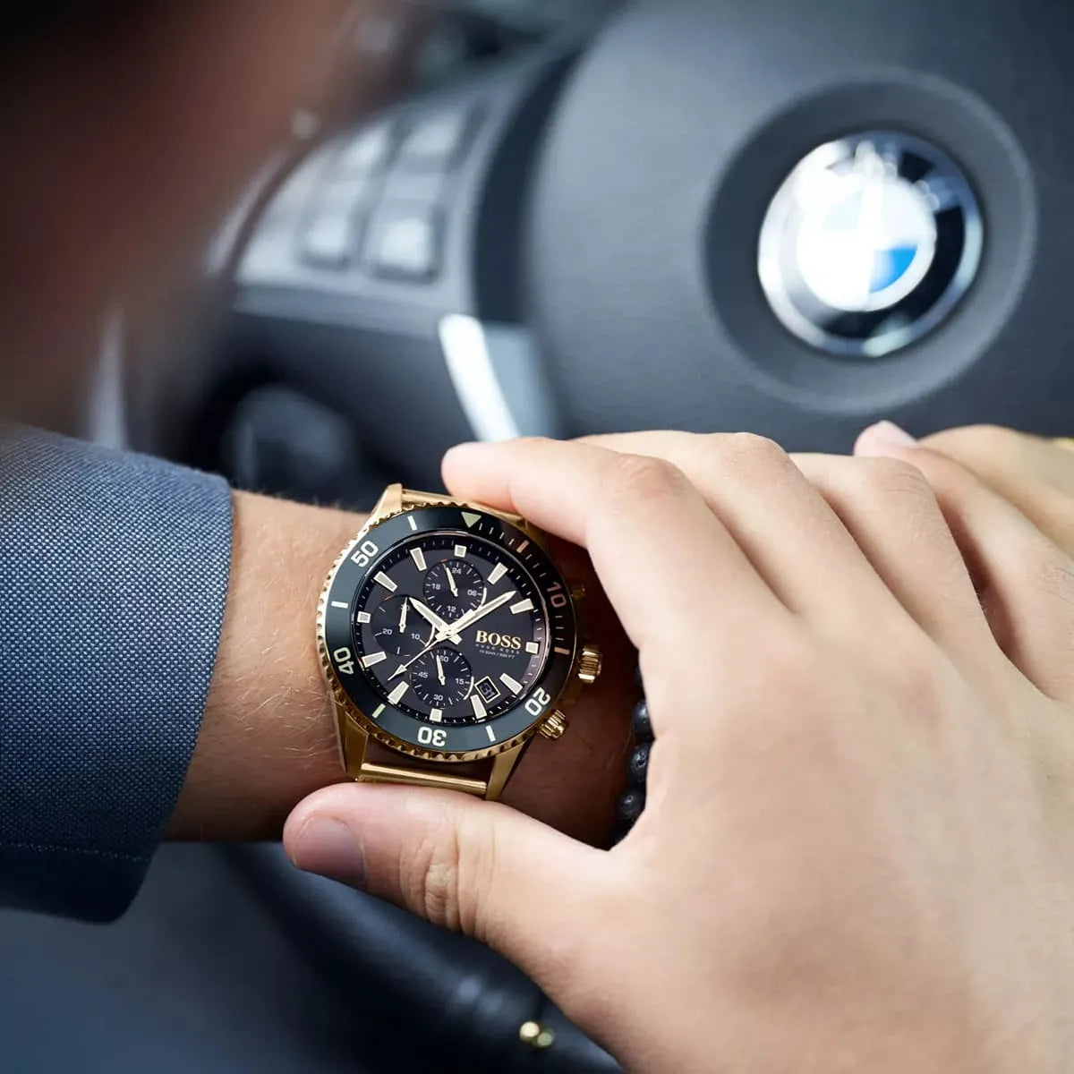 Montre HUGO BOSS Pour Hommes Ocean Edition 1513703 Montre HUGO BOSS Pour Hommes Ocean Edition 1513703