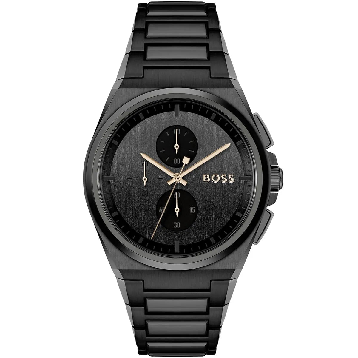 Montre HUGO BOSS Pour Hommes Steer 1514068 Noire Montre HUGO BOSS Pour Hommes Steer 1514068 Noire