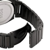 Montre HUGO BOSS Pour Hommes Steer 1514068 Noire Montre HUGO BOSS Pour Hommes Steer 1514068 Noire