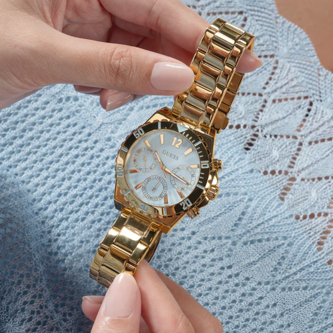 Montre GUESS Phoebe Or pour femme, GW0696L2 Montre GUESS Phoebe Or pour femme, GW0696L2