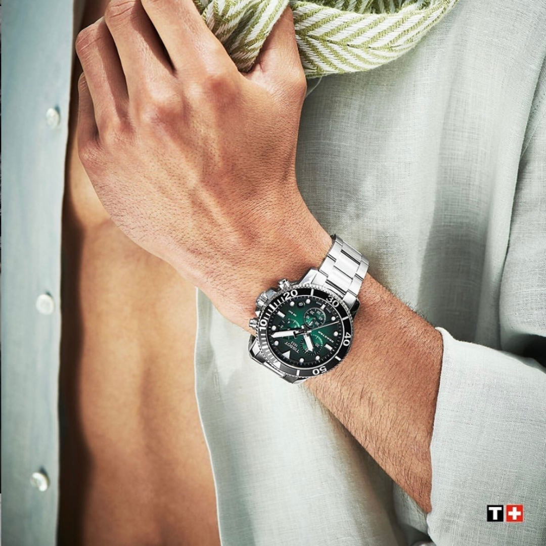 Montre chronographe Tissot Seastar 1000 pour homme - T120.417.11.091.01 Montre chronographe Tissot Seastar 1000 pour homme - T120.417.11.091.01