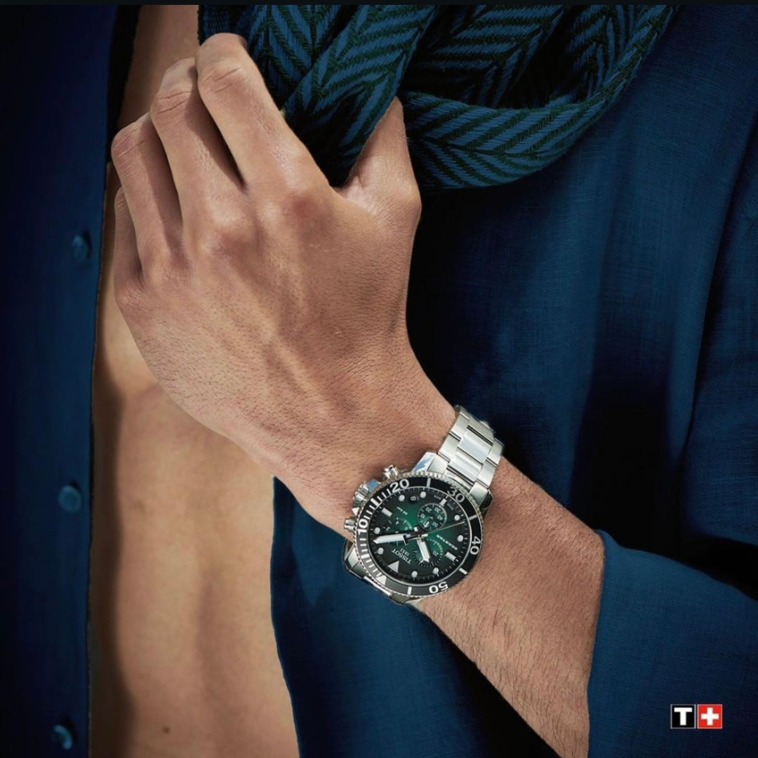 Montre chronographe Tissot Seastar 1000 pour homme - T120.417.11.091.01 Montre chronographe Tissot Seastar 1000 pour homme - T120.417.11.091.01