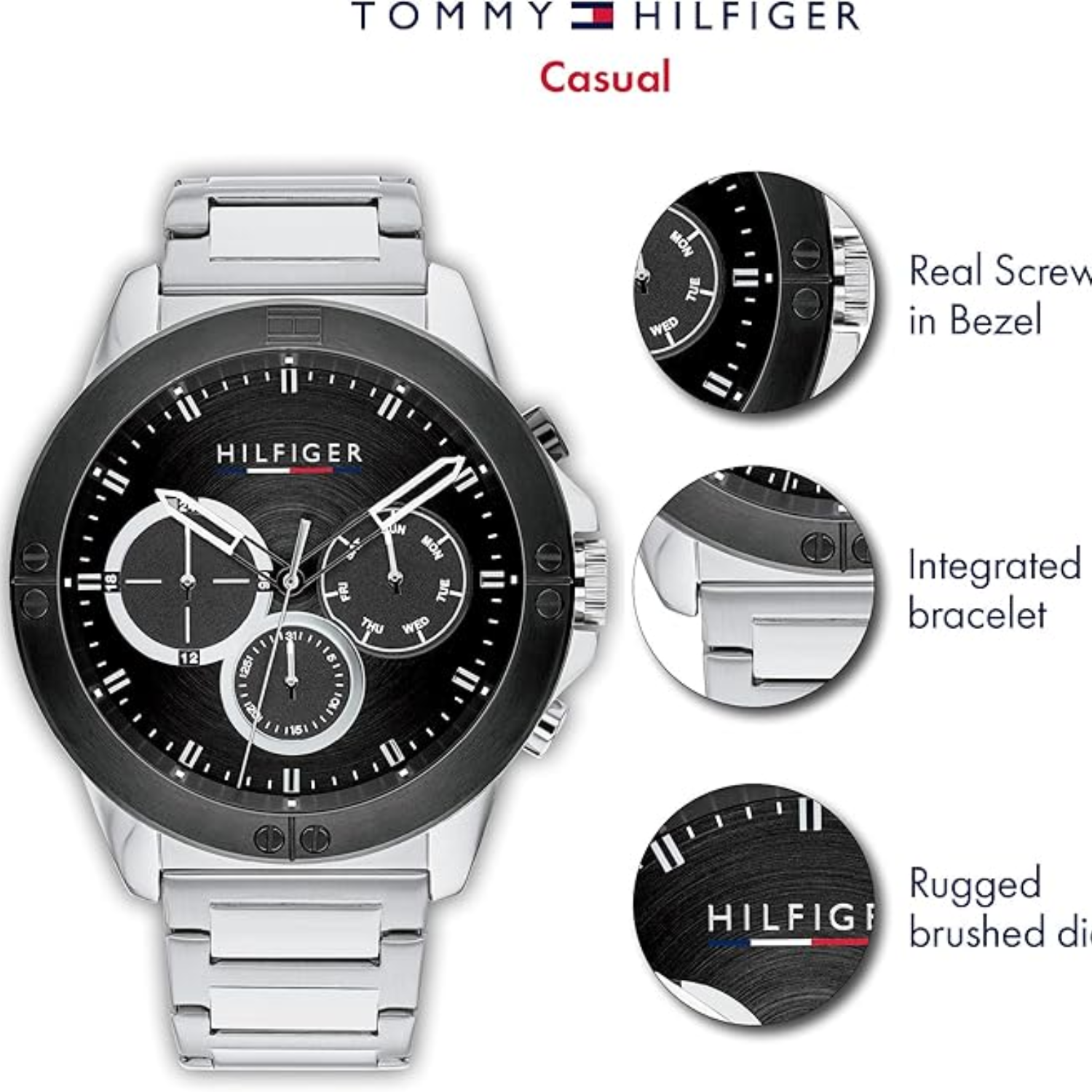 Montre Homme Tommy Hilfiger Harley 1791890 Montre Homme Tommy Hilfiger Harley 1791890
