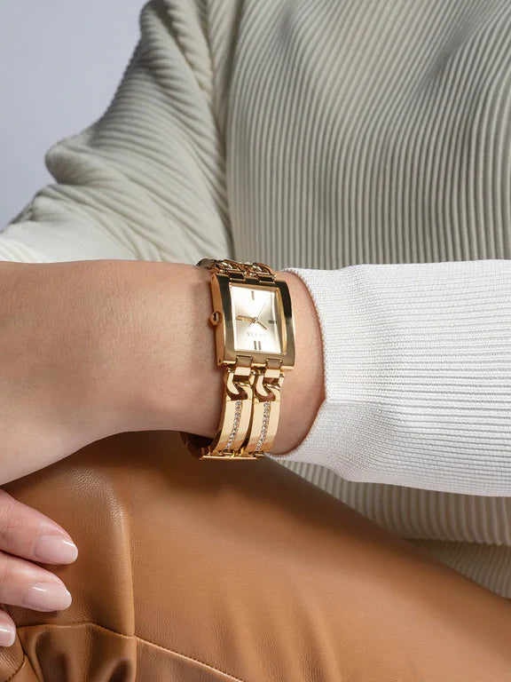 Montre GUESS dorée pour femme, GW0668L2 Montre GUESS dorée pour femme, GW0668L2