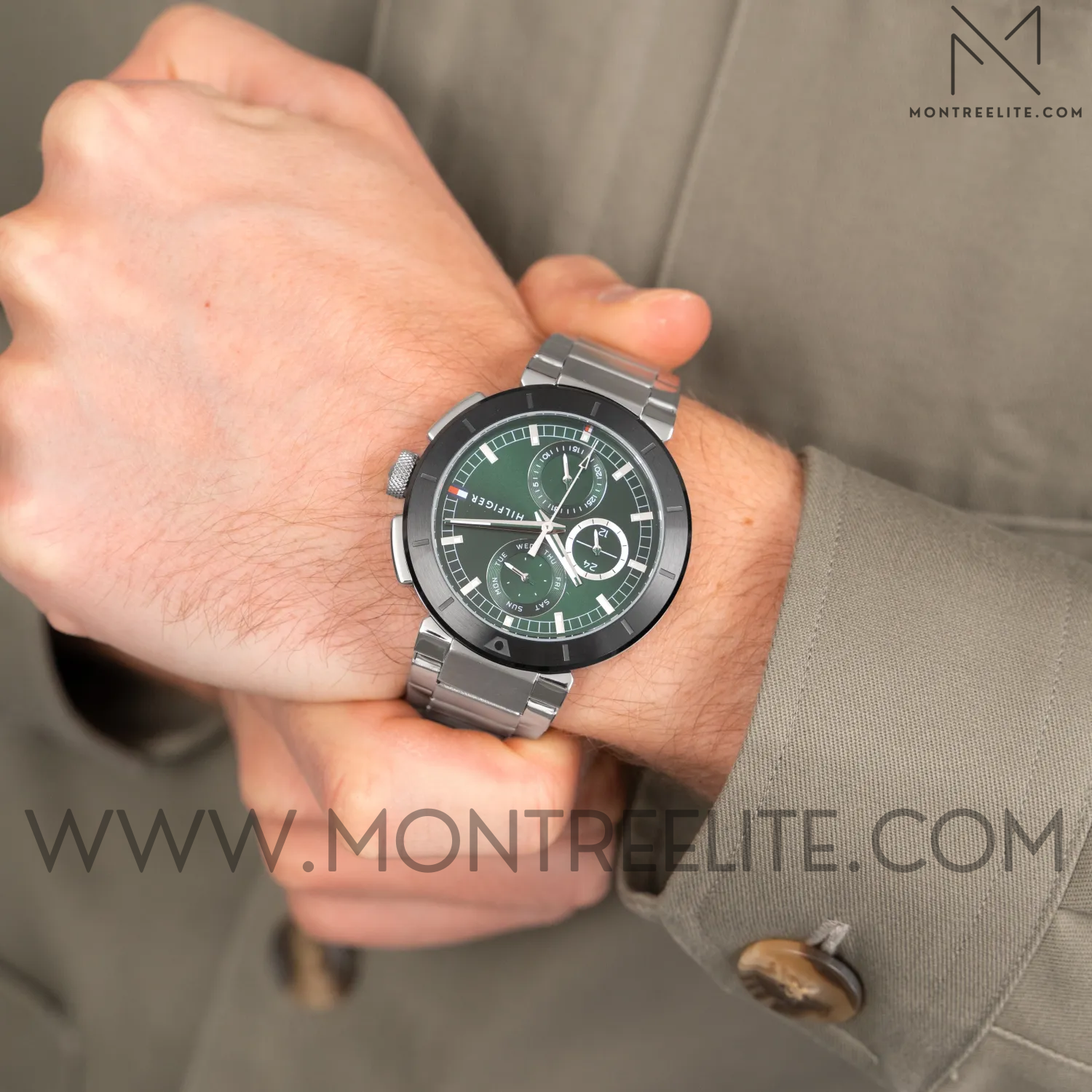 Montre homme Tommy Hilfiger Lorenzo Vert 1792117