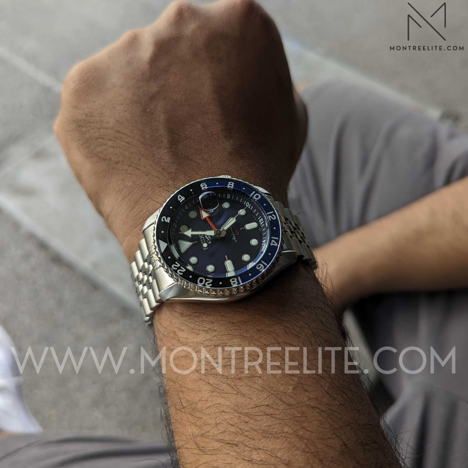 Montre Homme Seiko 5 Sports GMT SSK003K1