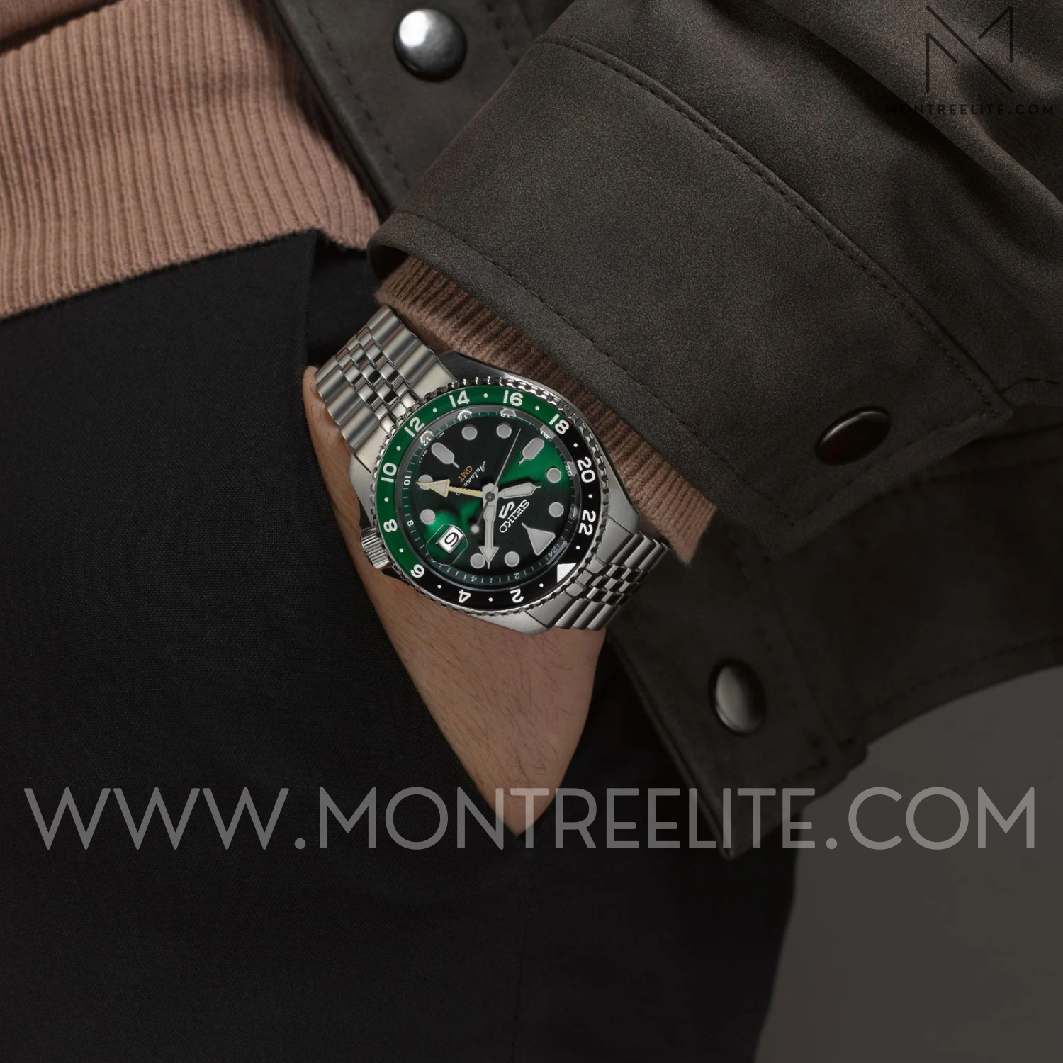 Montre Homme Seiko 5 Sports GMT SSK035K1