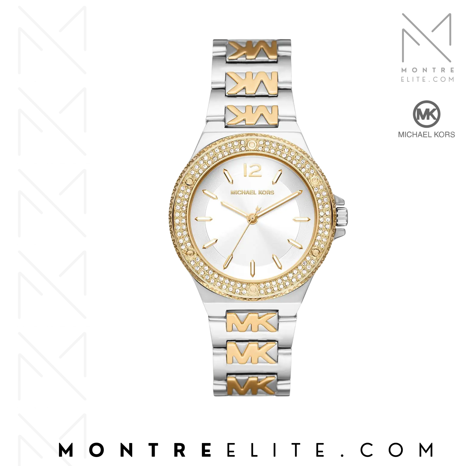 Montre femme Michael kors Lennox Pavé Two-Tone MK7338