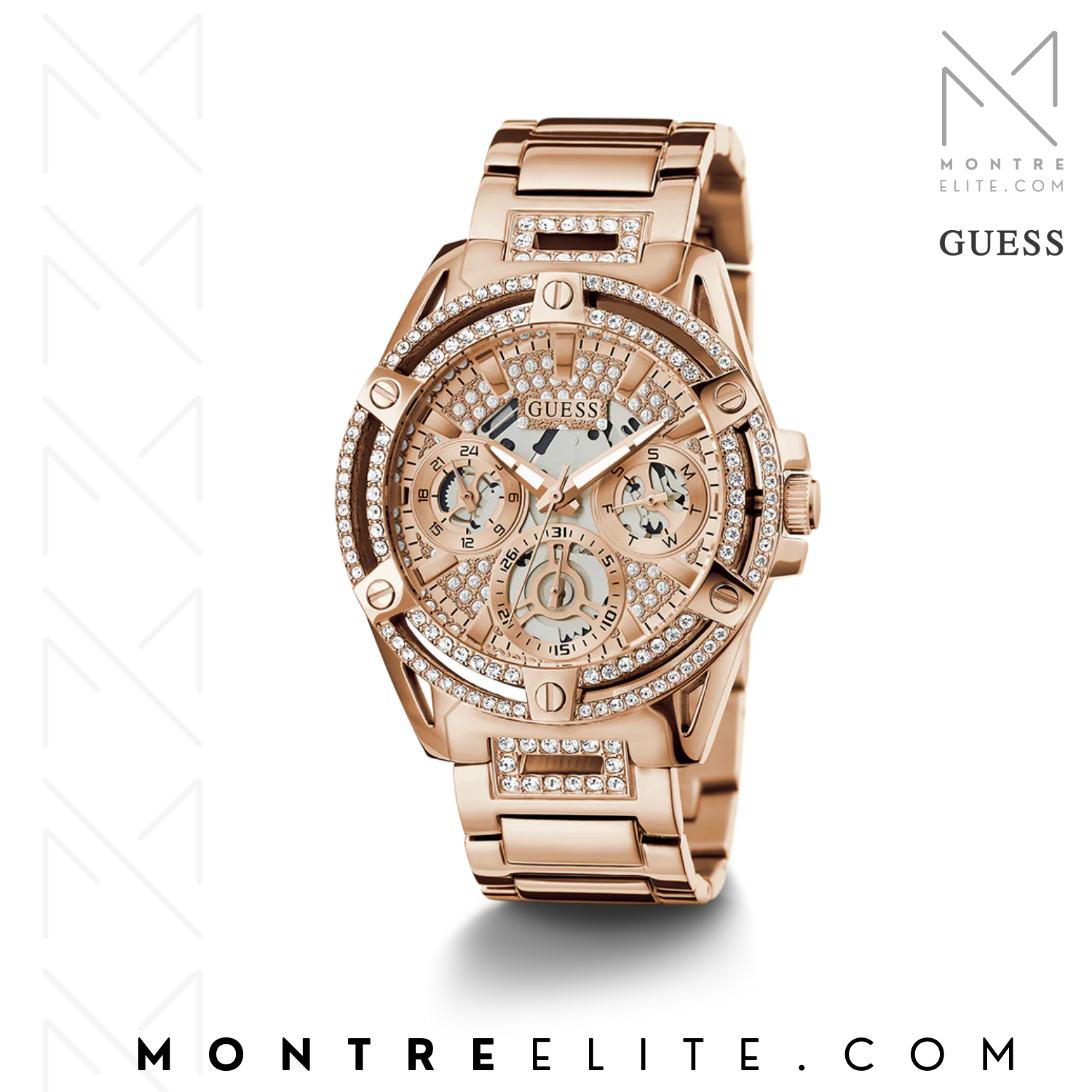 Montre femme  Guess Queen GW0464L3