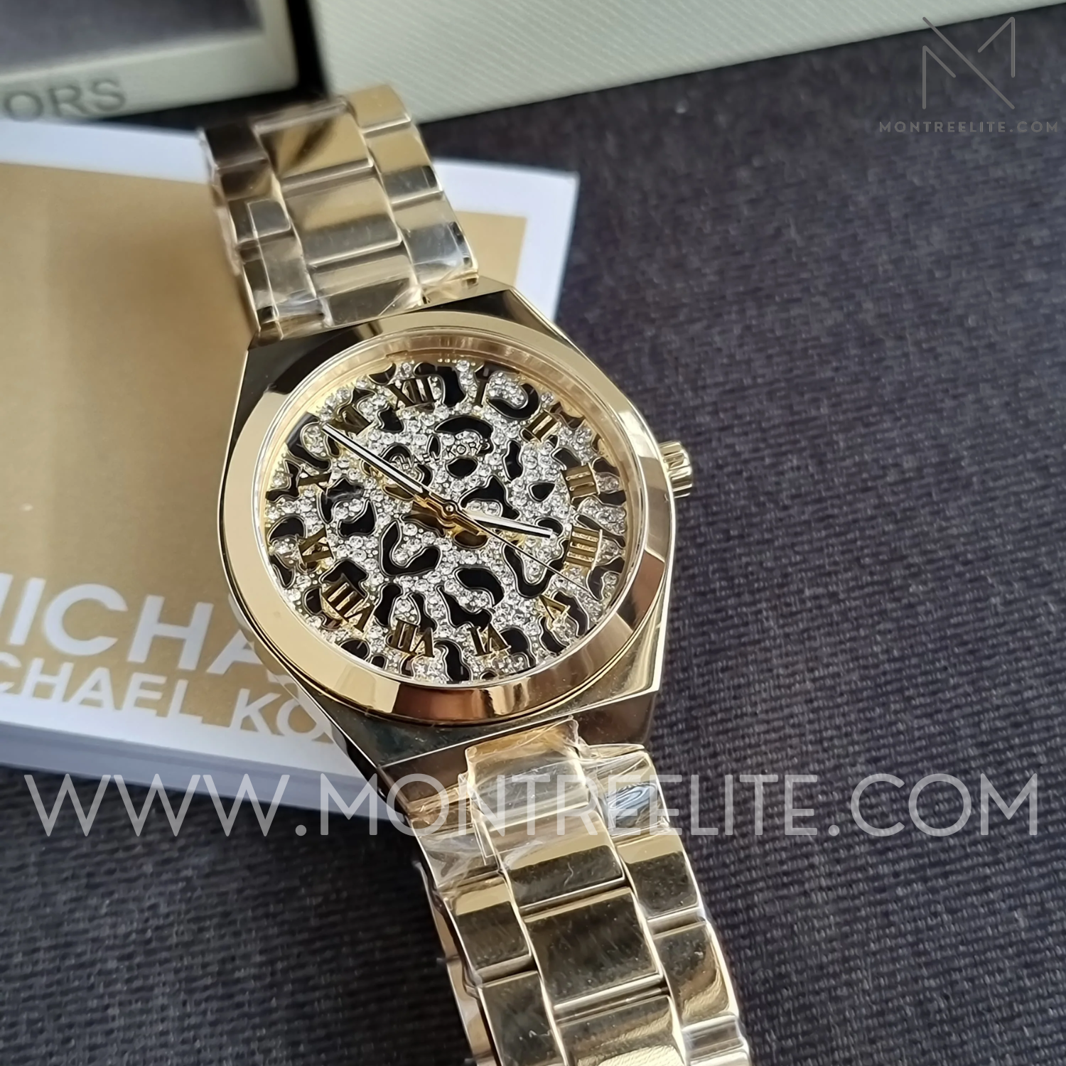 Montre femme Michael kors Lennox Doré MK7500