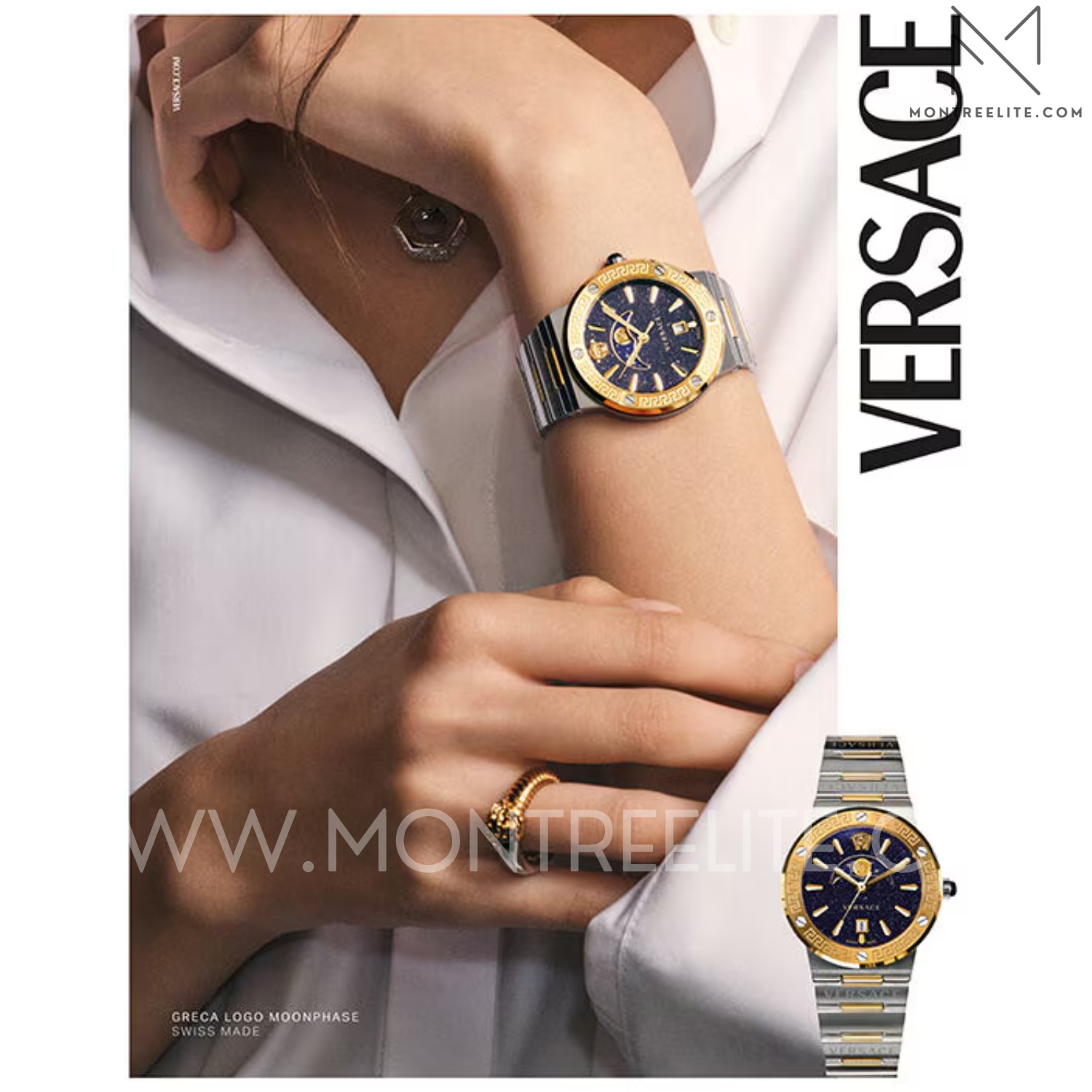 Montre Femme Versace Greca Moonphase VE7G00223