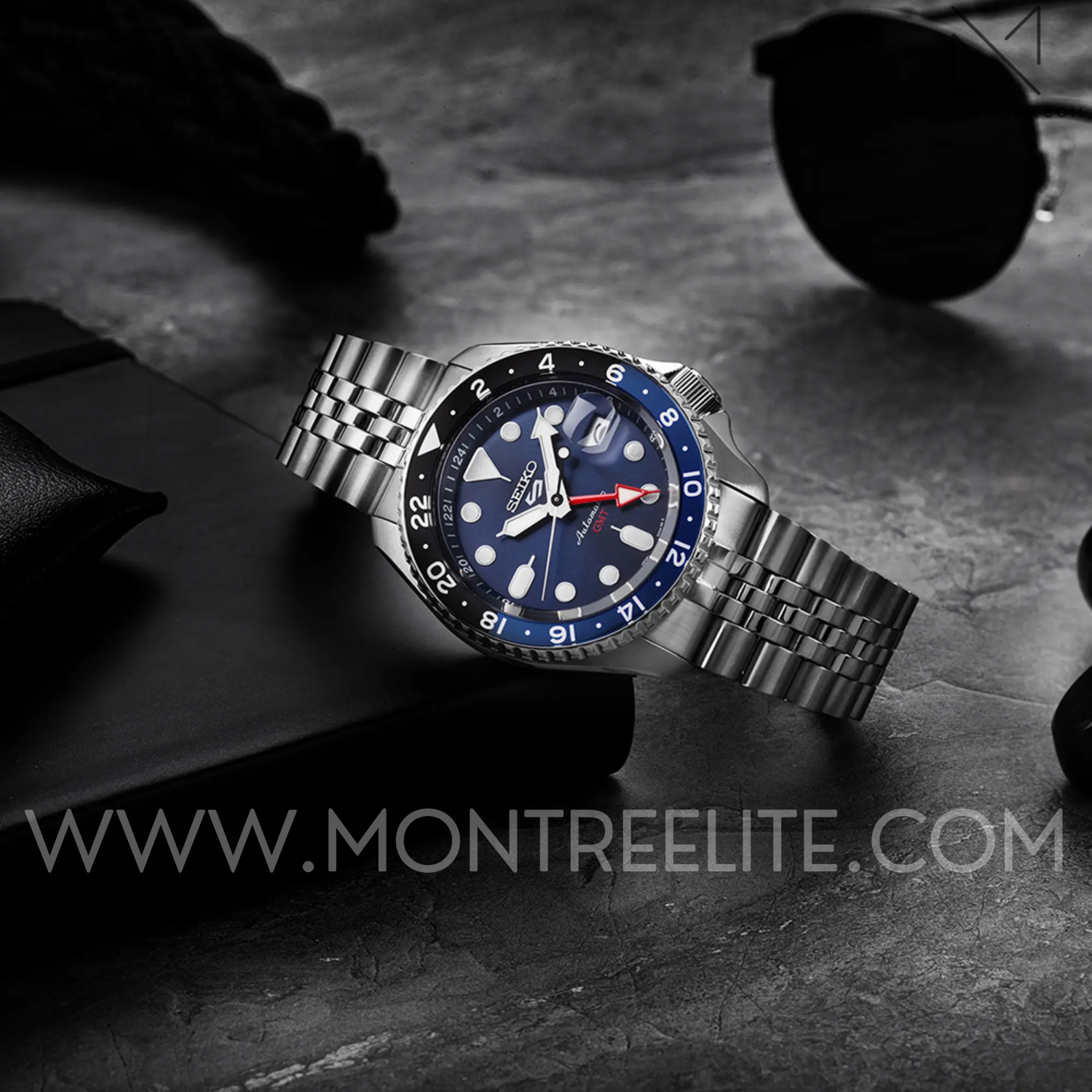 Montre Homme Seiko 5 Sports GMT SSK003K1