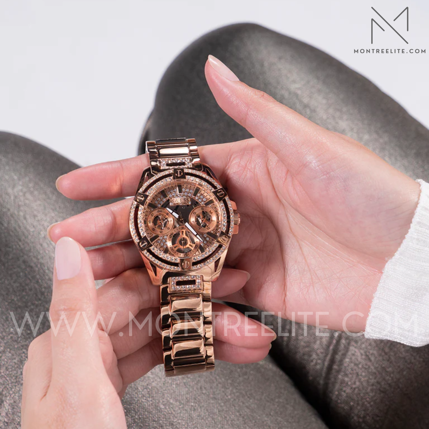 Montre femme  Guess Queen GW0464L3