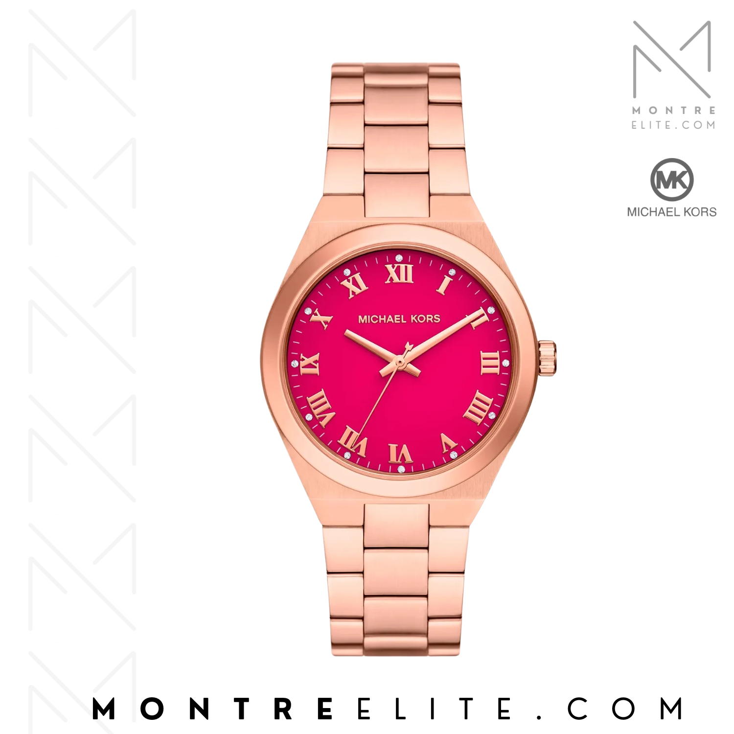 Montre femme Michael kors Lennox rose MK7462
