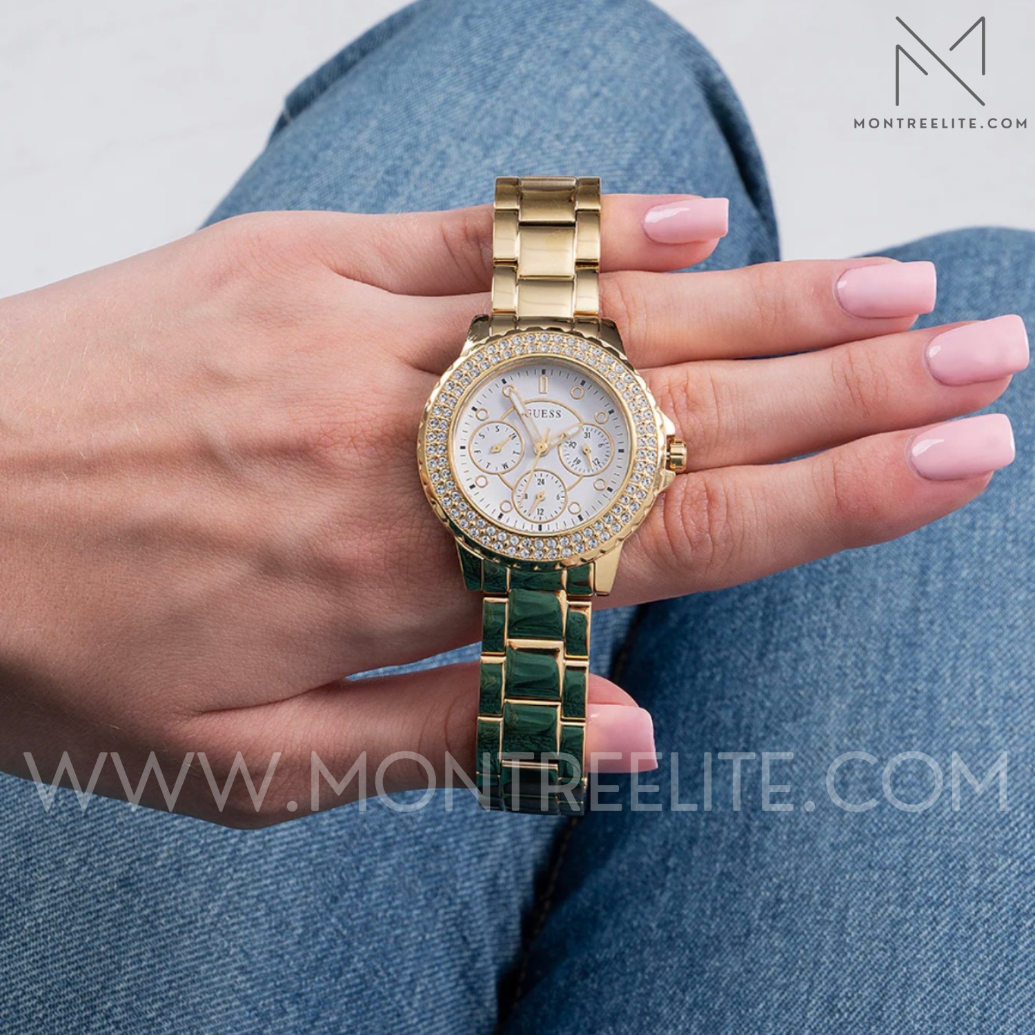 Montre femme Guess  Crown Jewel GW0410L2