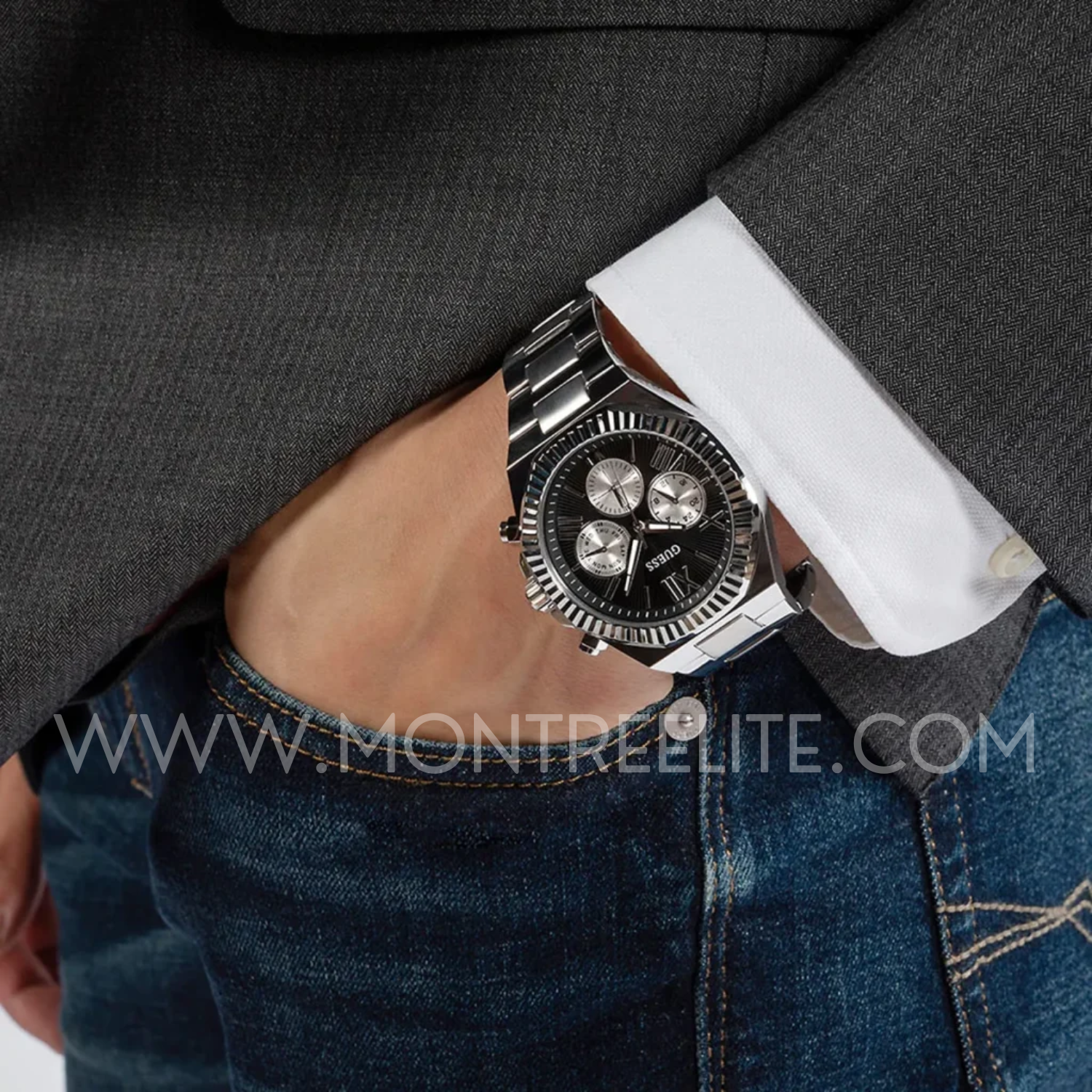 Montre Homme Guess Equity - GW0703G1