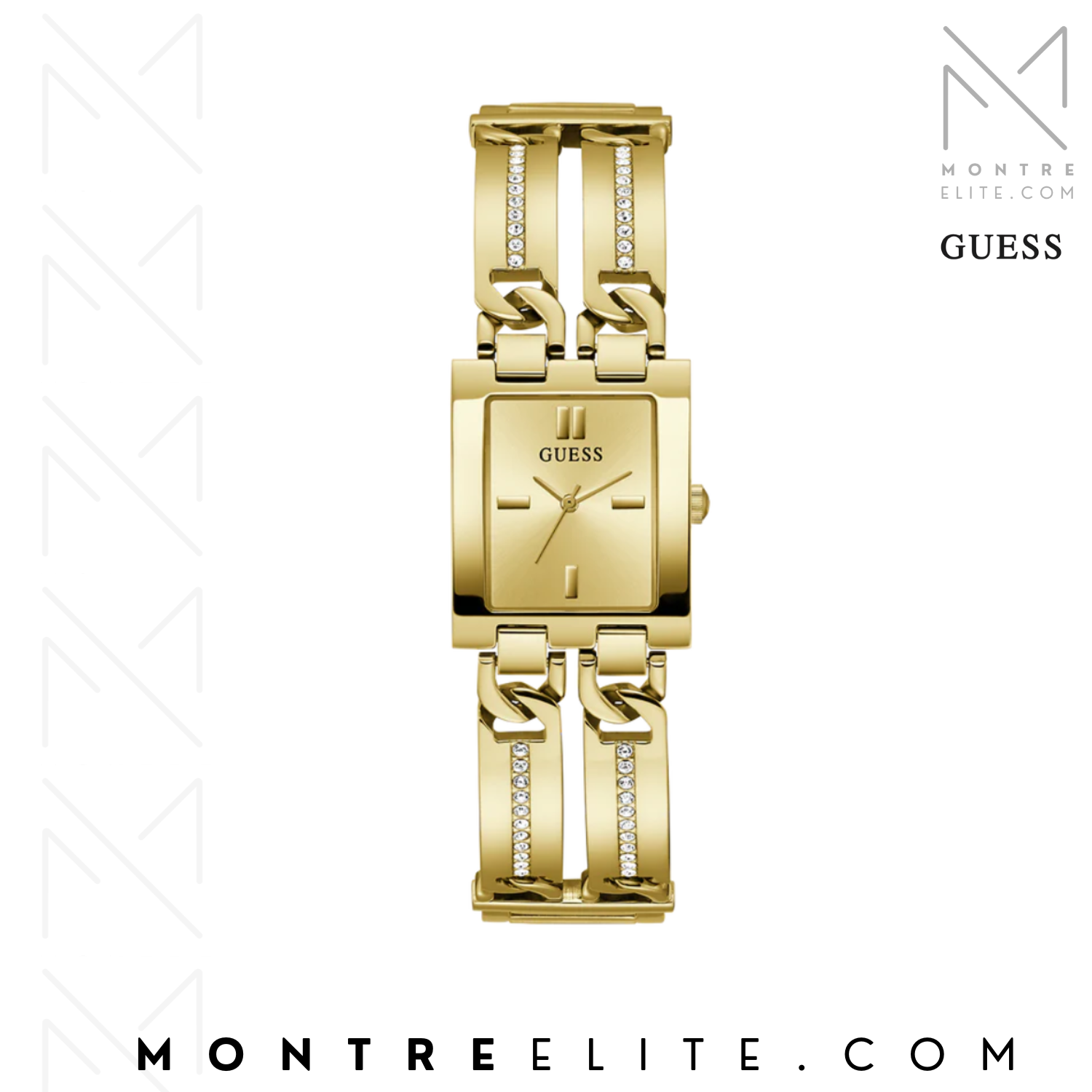 Montre GUESS dorée pour femme, GW0668L2