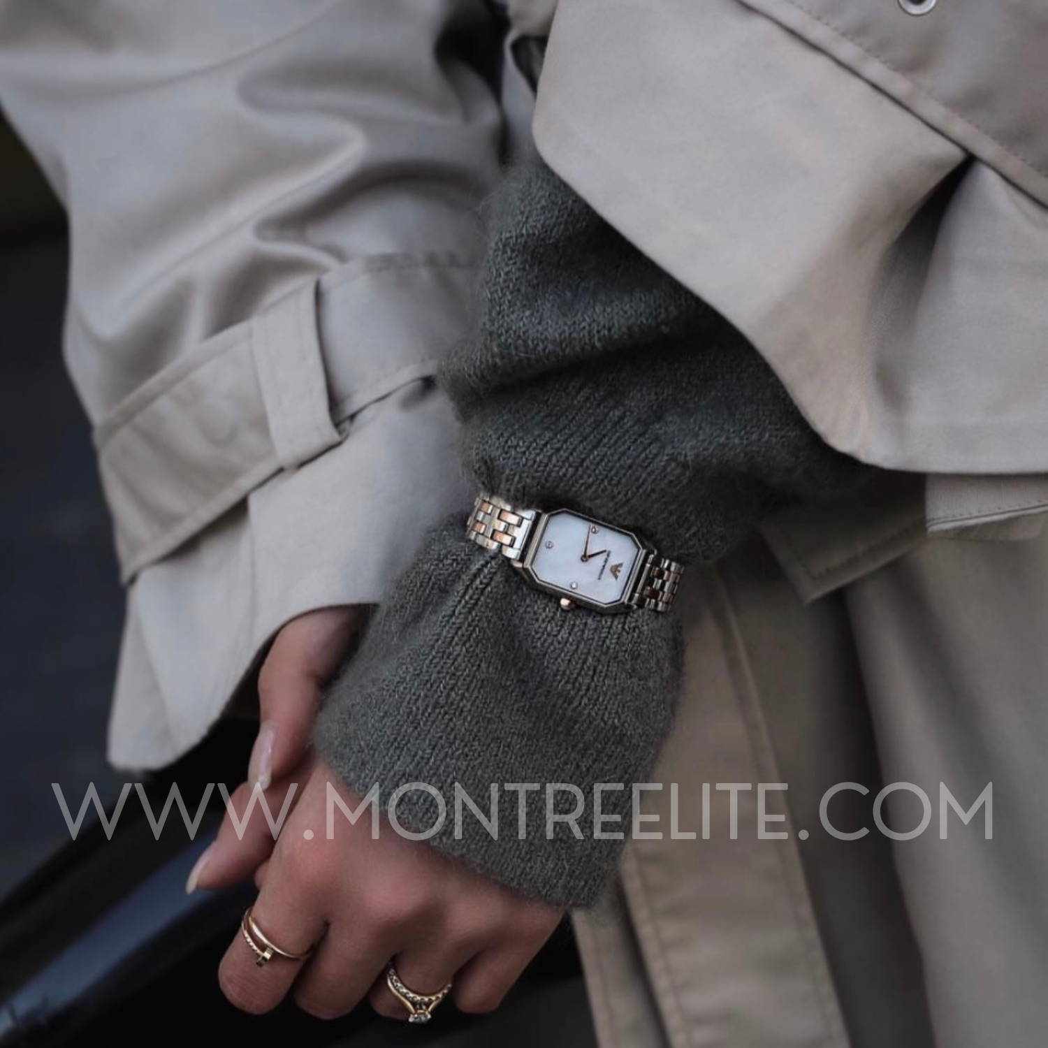 Montre EMPORIO ARMANI Pour Femme, Giola Crystal AR11146