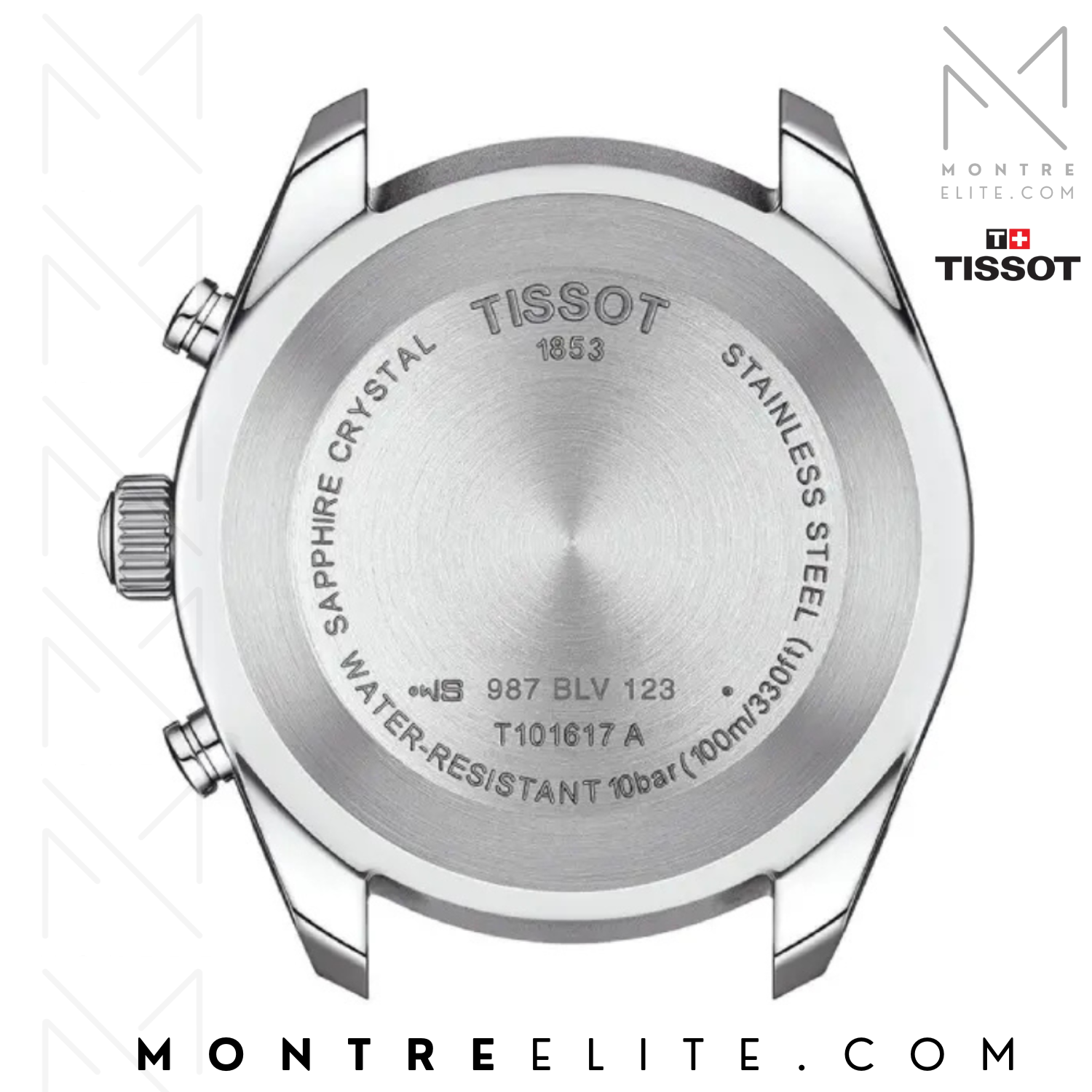 Montre chronographe Tissot PR 100 pour homme - T101.417.11.041.00