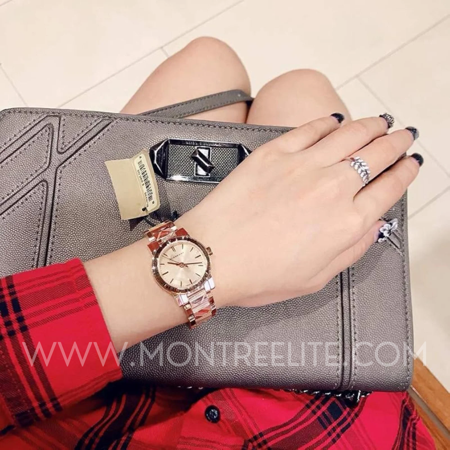 Montre Burberry femme Steel Bracelet BU9235