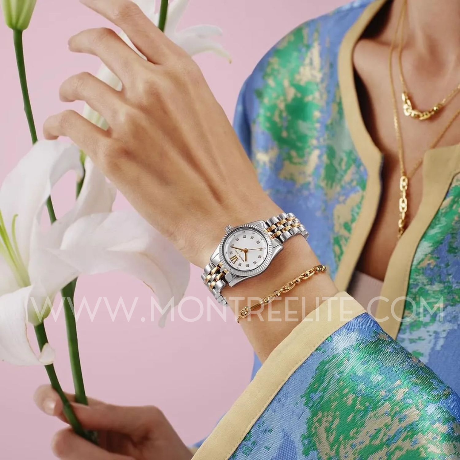 Michael Kors Petite Lexington Pavé pour femme MK4740
