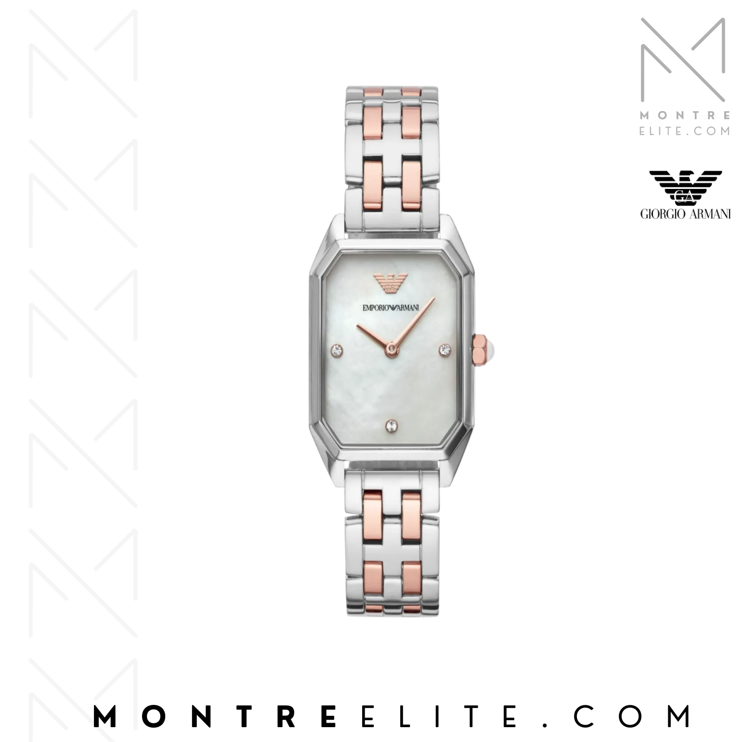 Montre EMPORIO ARMANI Pour Femme, Giola Crystal AR11146