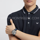 Montre Emporio Armani Aviator Pour Hommes - AR11202