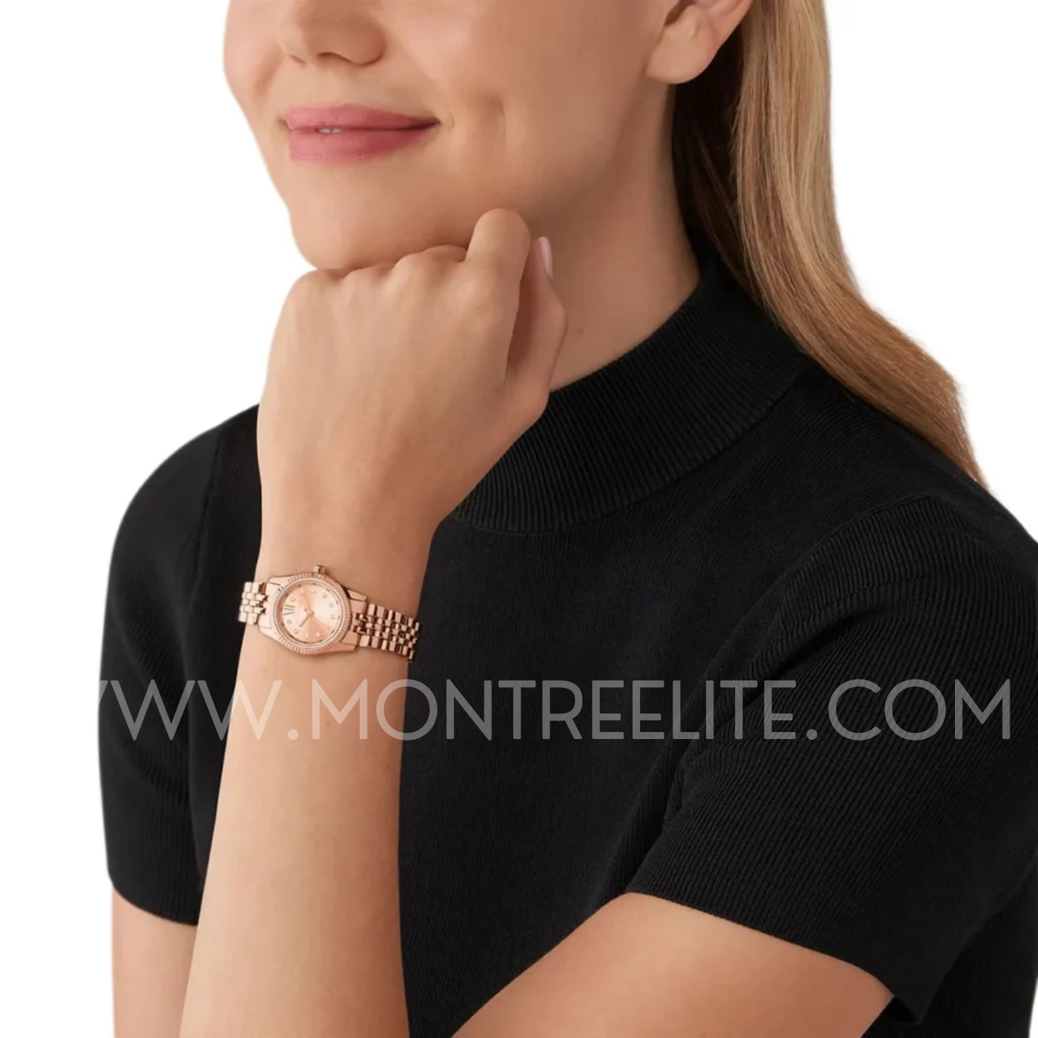 Montre femme Michael Kors Petite Lexington Pavé - MK4739