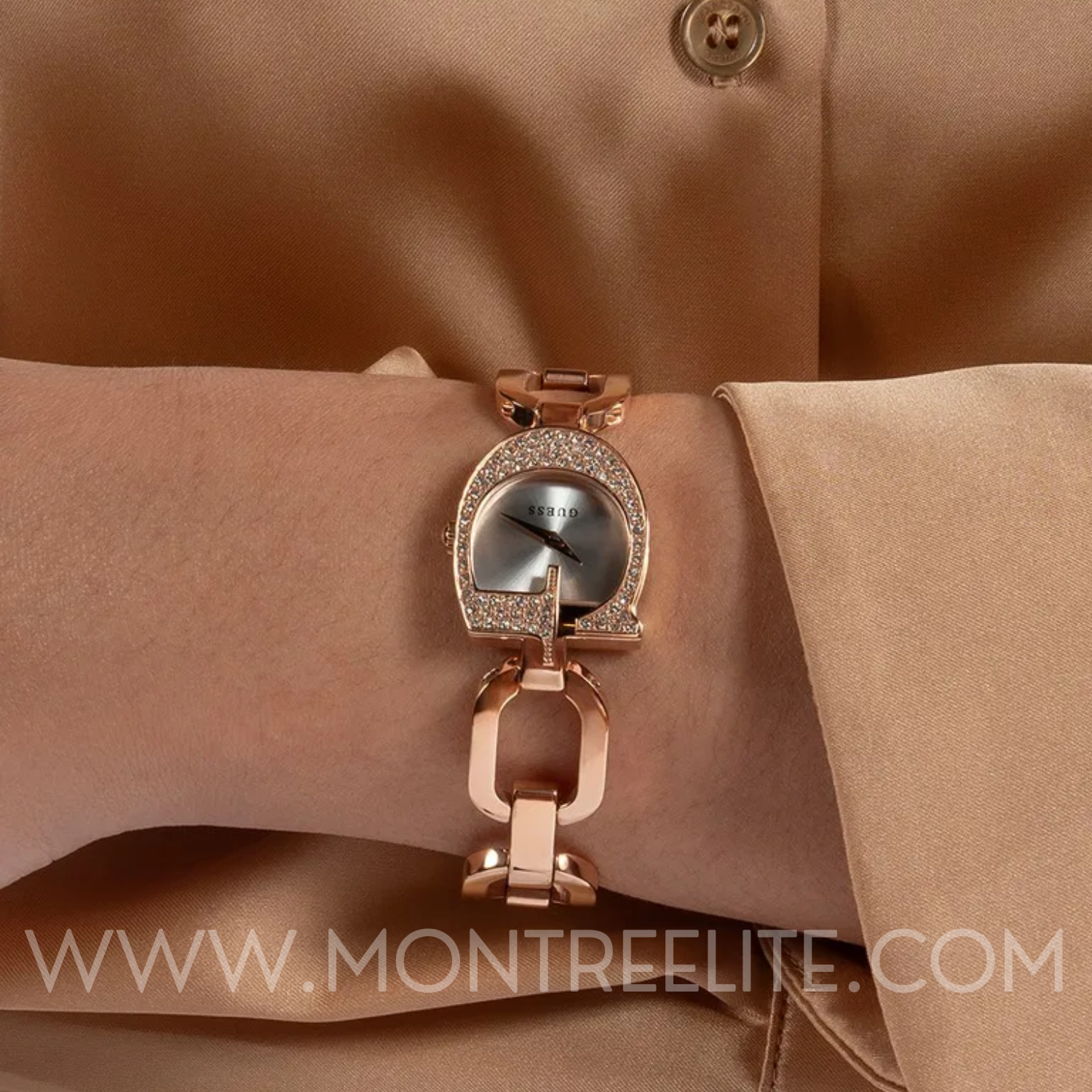 Montre Femme GUESS Gia Rose Gold GW0683L3