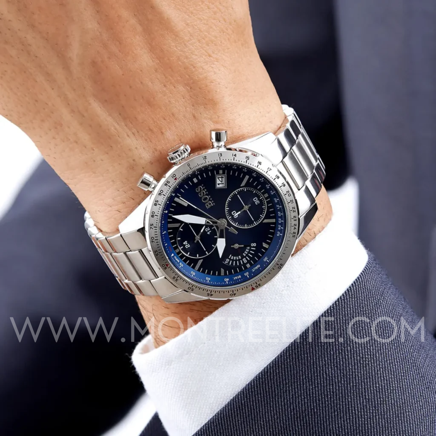 Montre Homme Hugo BOSS Pilot Edition Chrono 1513850