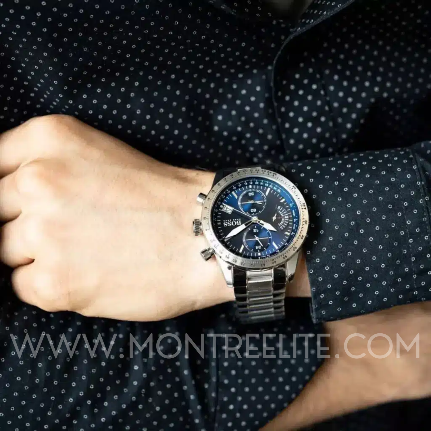 Montre Homme Hugo BOSS Pilot Edition Chrono 1513850