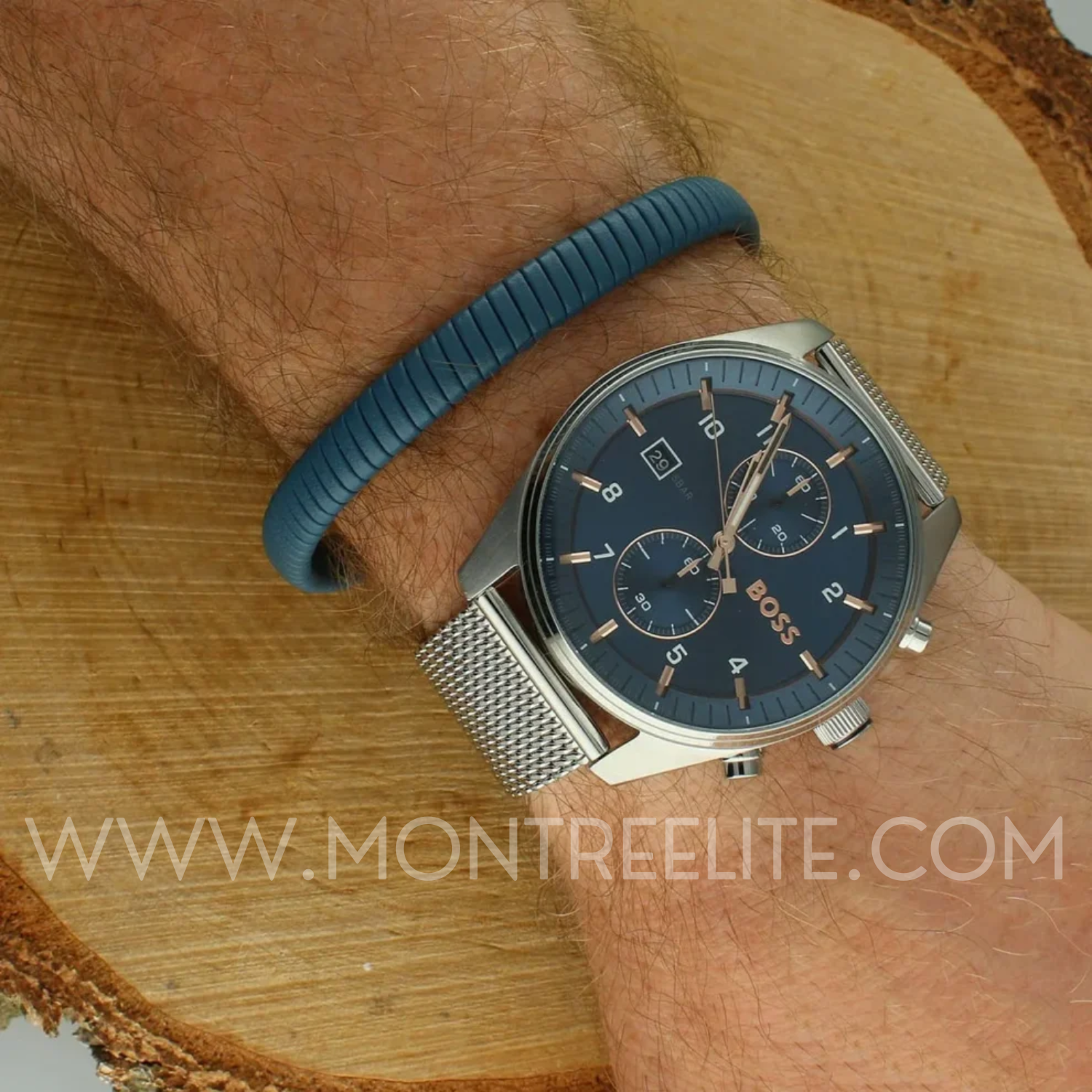 Montre Homme Hugo BOSS Skytraveller Chronographe 1514149