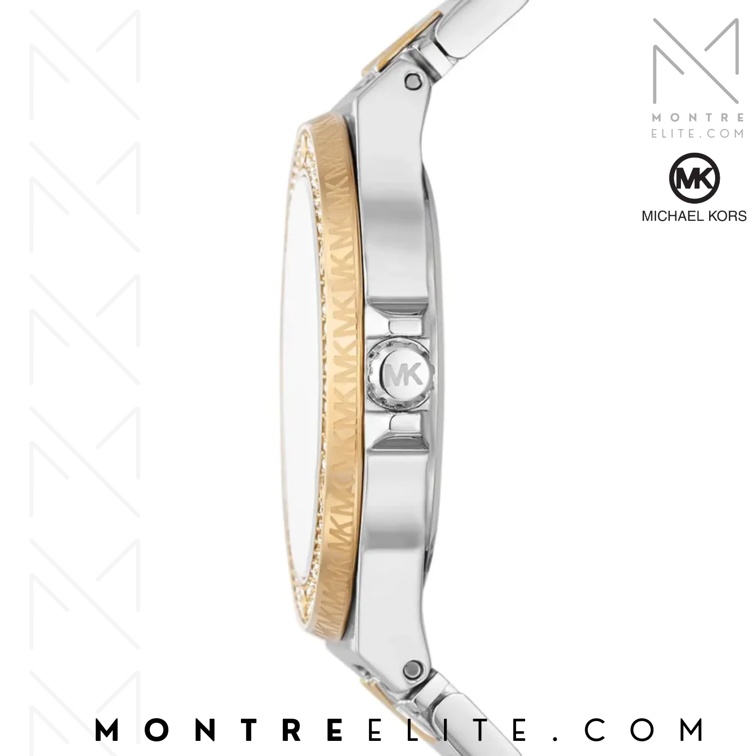 Montre femme Michael Kors Lennox Pavé Two-Tone MK7338