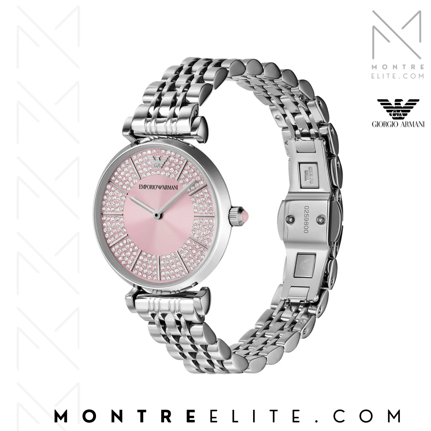 Montre femme Emporio Armani Gianni T-Bar AR11686
