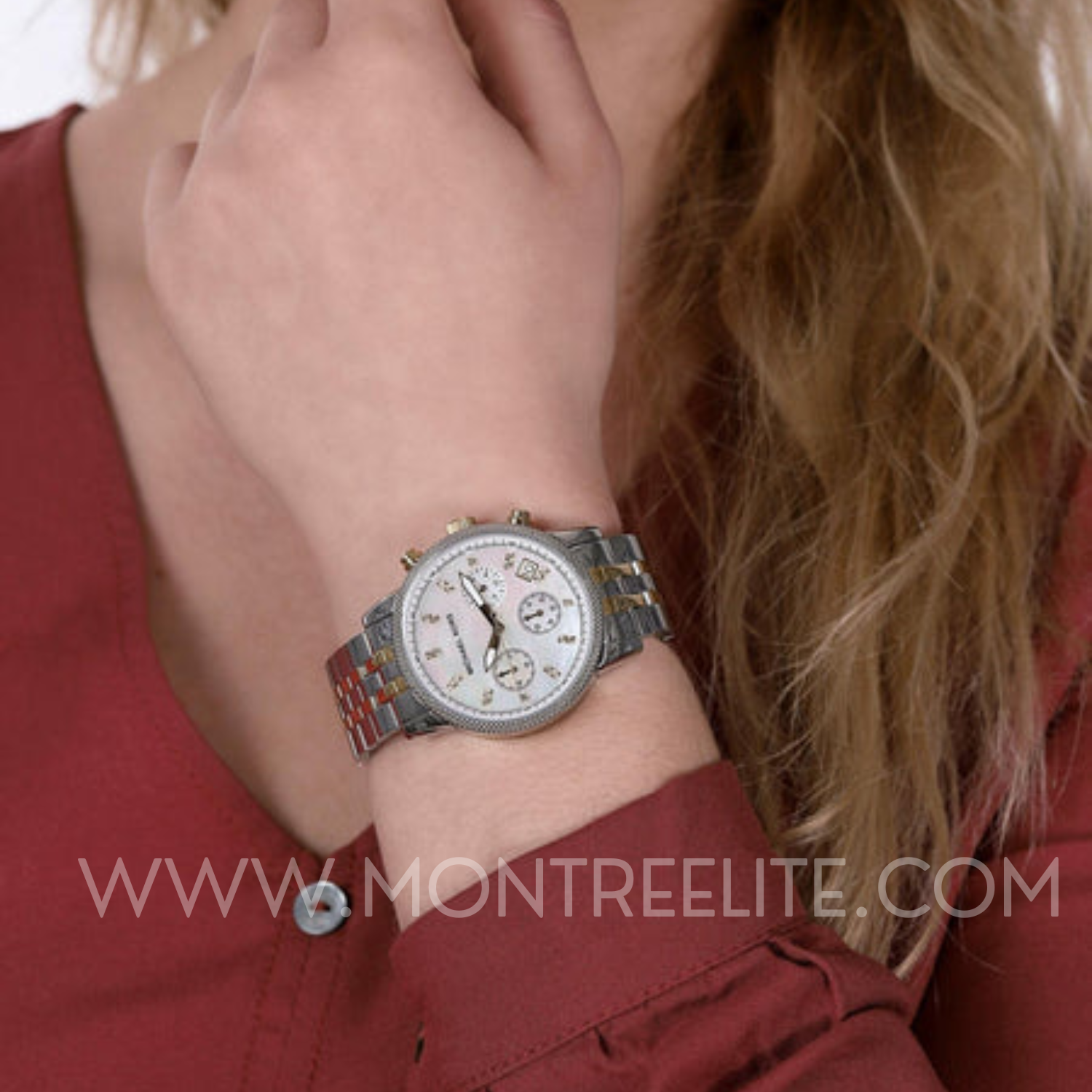 Michael Kors Montre Femme Two-tone MK5057