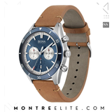 Hugo Boss Santiago pour homme en cuir tabac 1513860