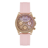 Montre Femme Guess Brillant Rose GW0032L4