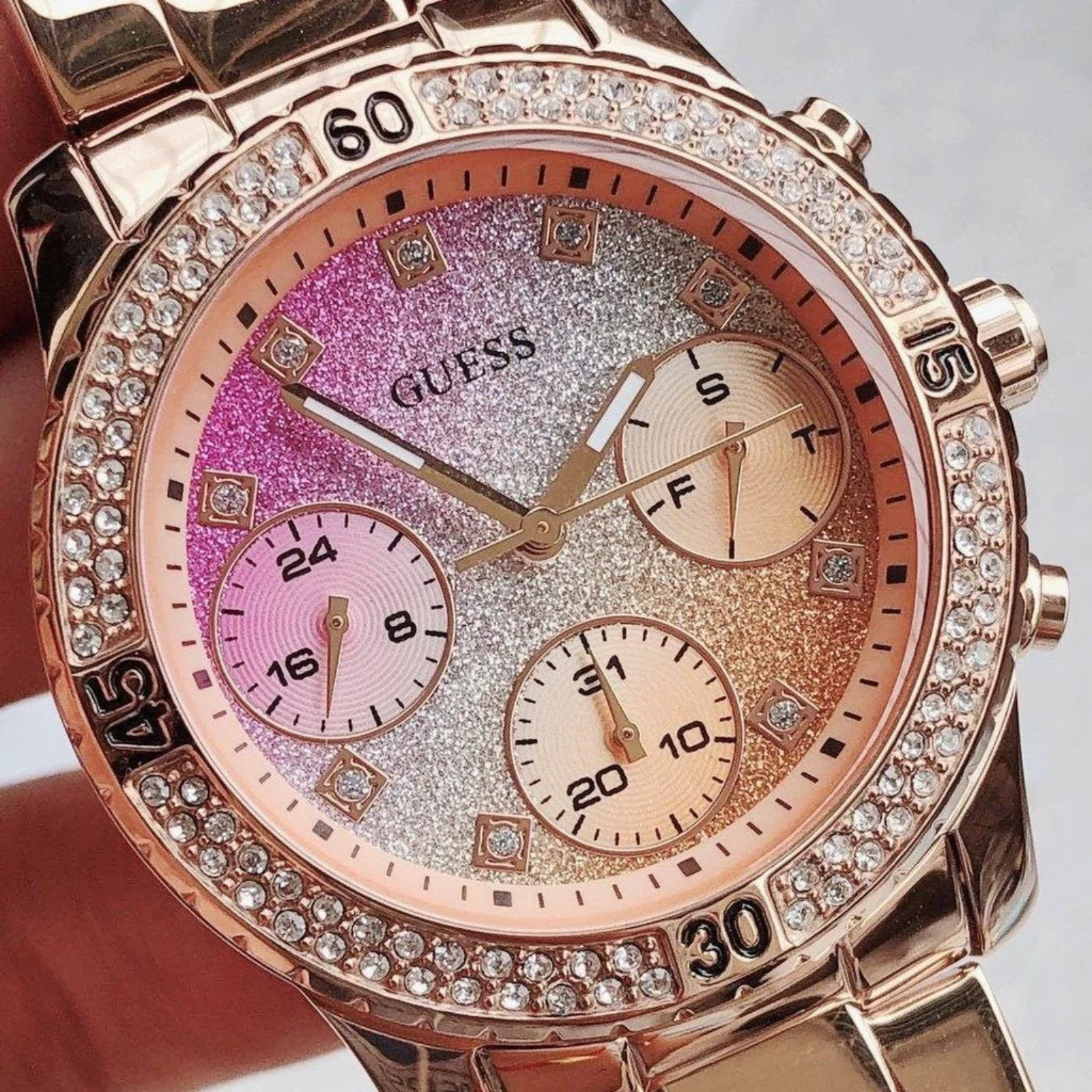 Guess Confetti Montre Femme  W0774L3