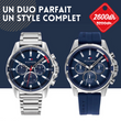 Pack 2 montres tommy hilfiger Assorties